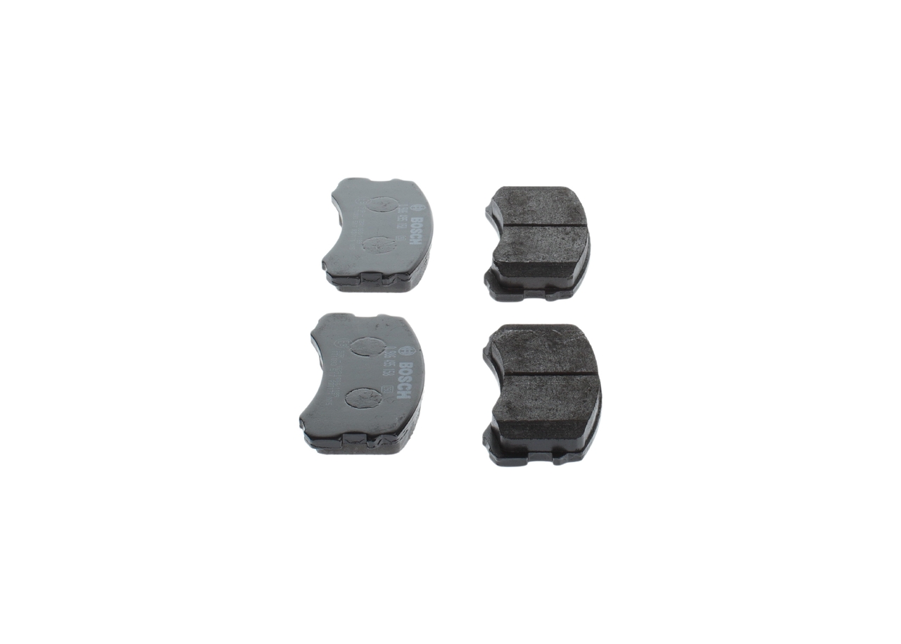 Brake Pad Set, disc brake - 0 986 495 158 BOSCH