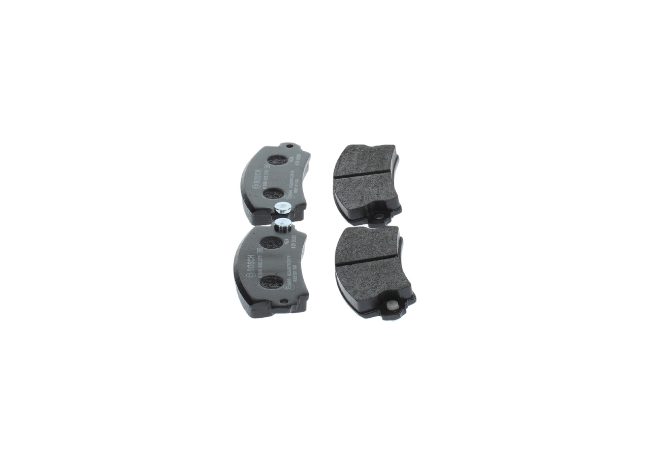 Brake Pad Set, disc brake - 0 986 495 270 BOSCH
