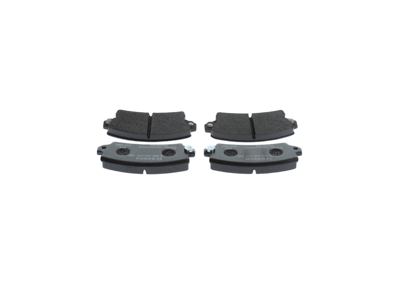 Brake Pad Set, disc brake - 0 986 495 270 BOSCH