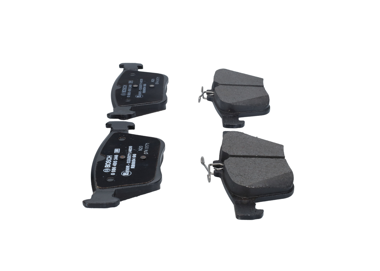 Brake Pad Set, disc brake - 0 986 495 346 BOSCH