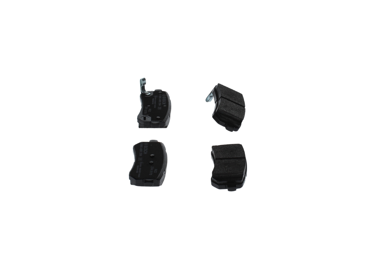 Brake Pad Set, disc brake - 0 986 495 354 BOSCH