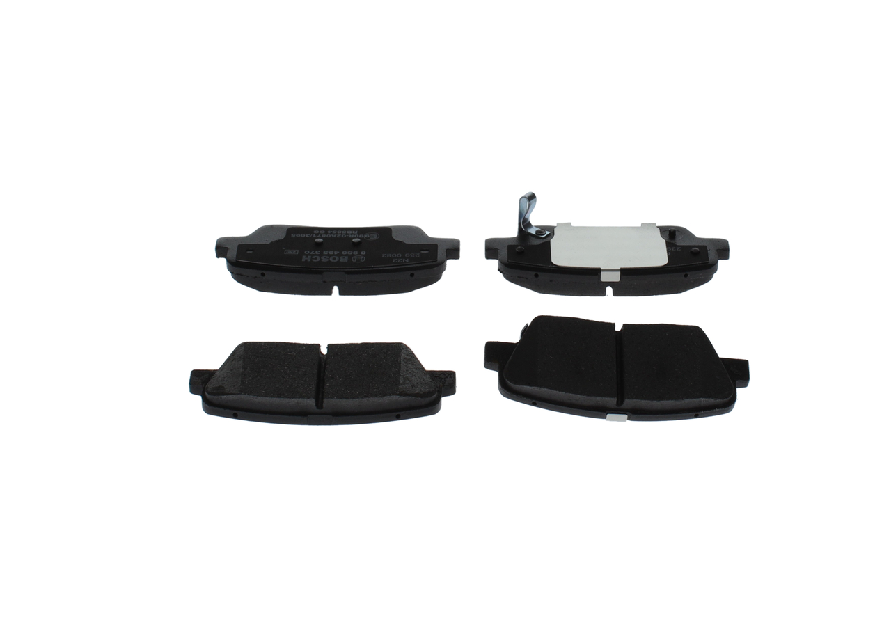 Brake Pad Set, disc brake - 0 986 495 370 BOSCH