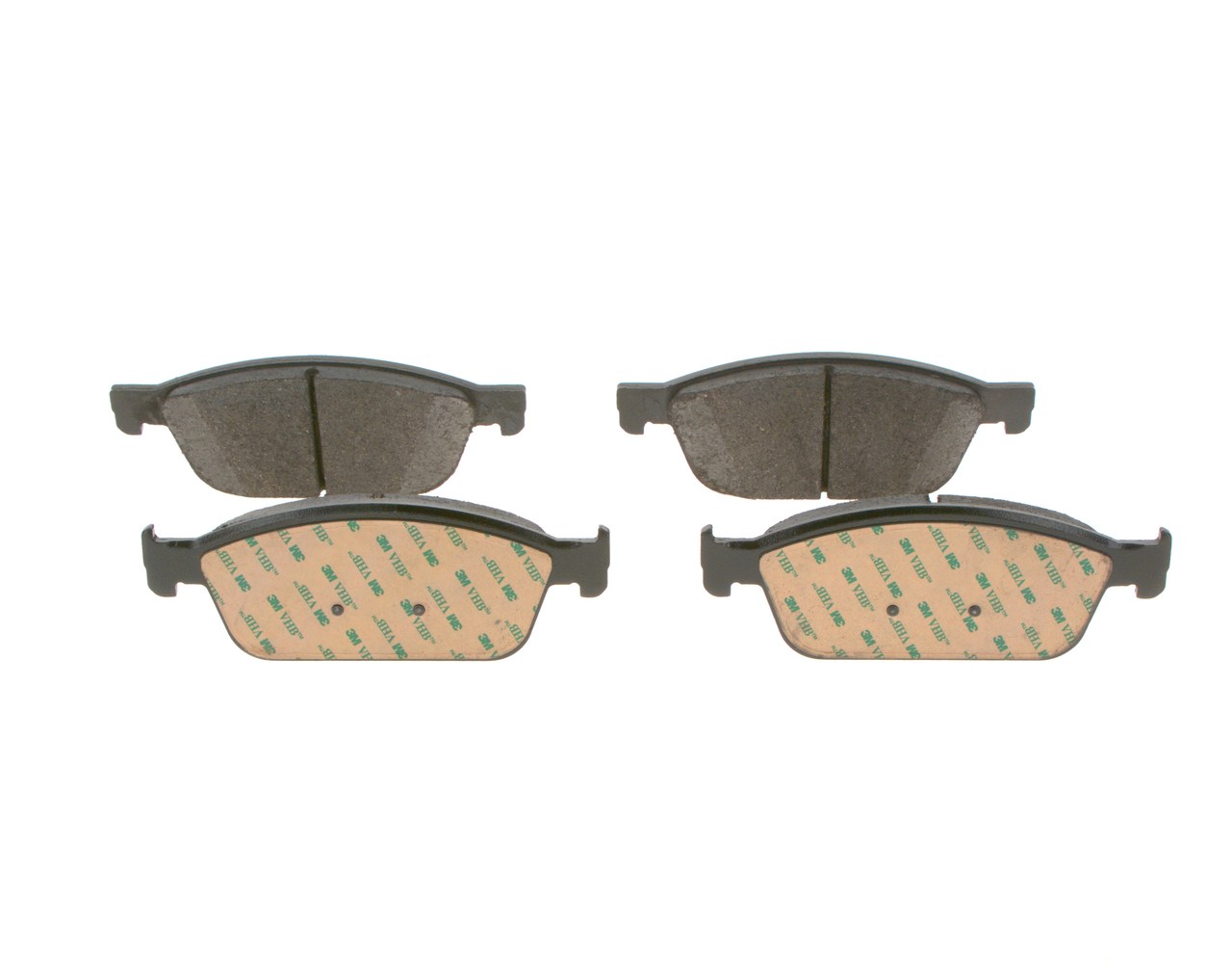 Brake Pad Set, disc brake - 0 986 495 388 BOSCH