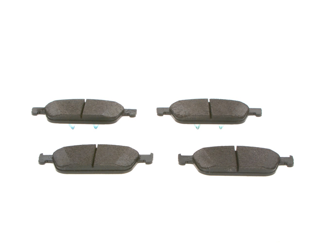 Brake Pad Set, disc brake - 0 986 495 388 BOSCH