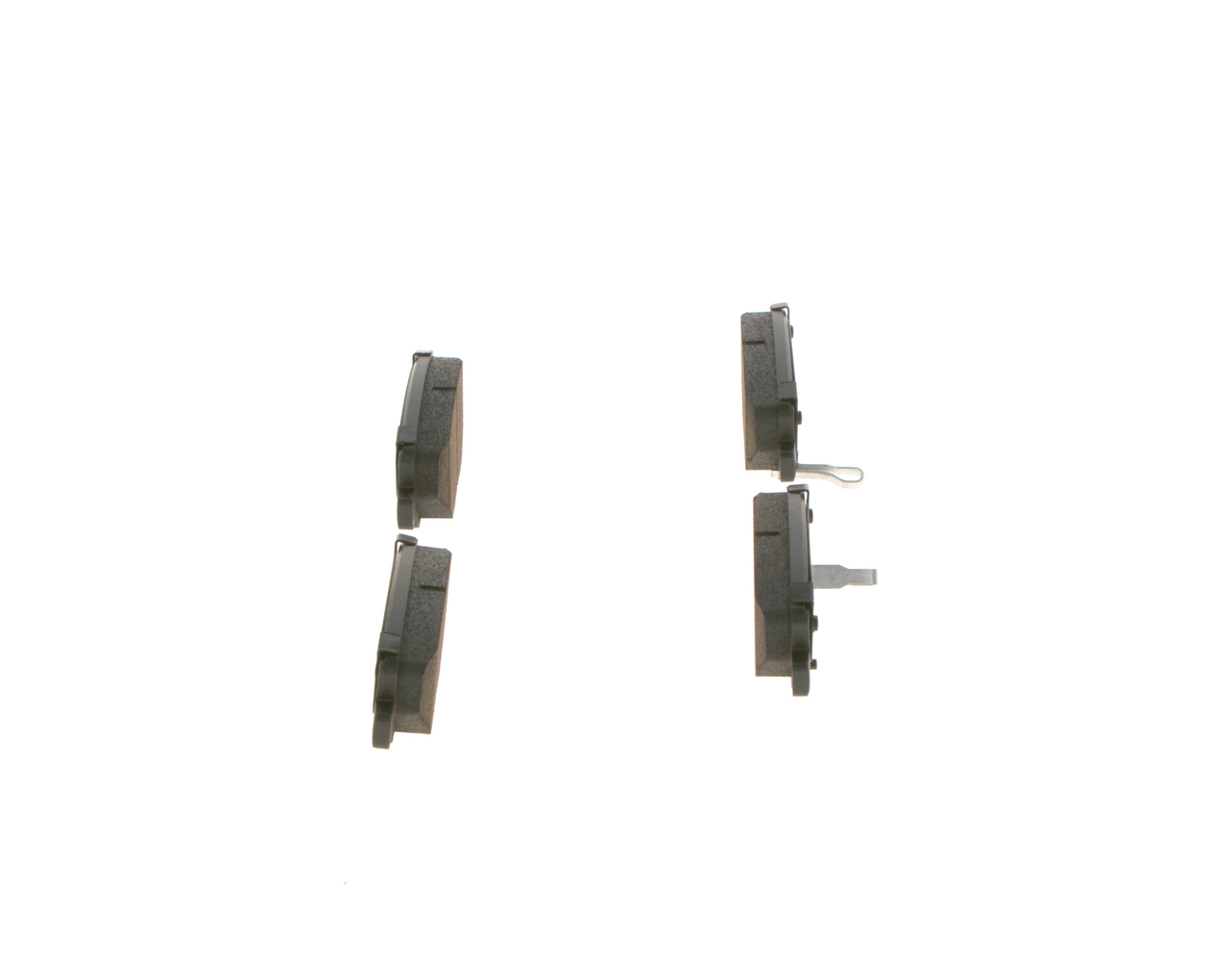 Brake Pad Set, disc brake - 0 986 495 393 BOSCH