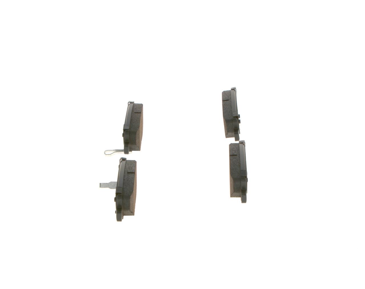 Brake Pad Set, disc brake - 0 986 495 393 BOSCH