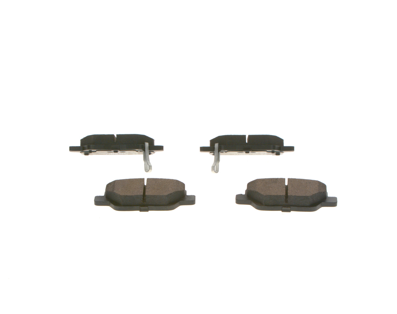 Brake Pad Set, disc brake - 0 986 495 393 BOSCH