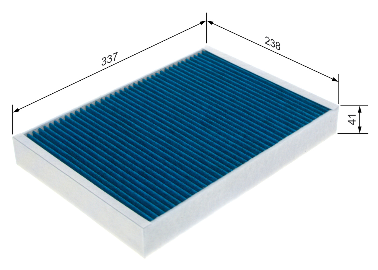 Filter, interior air - 0 986 628 575 BOSCH