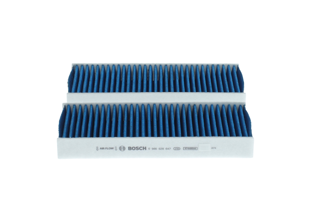 Filter, interior air - 0 986 628 647 BOSCH