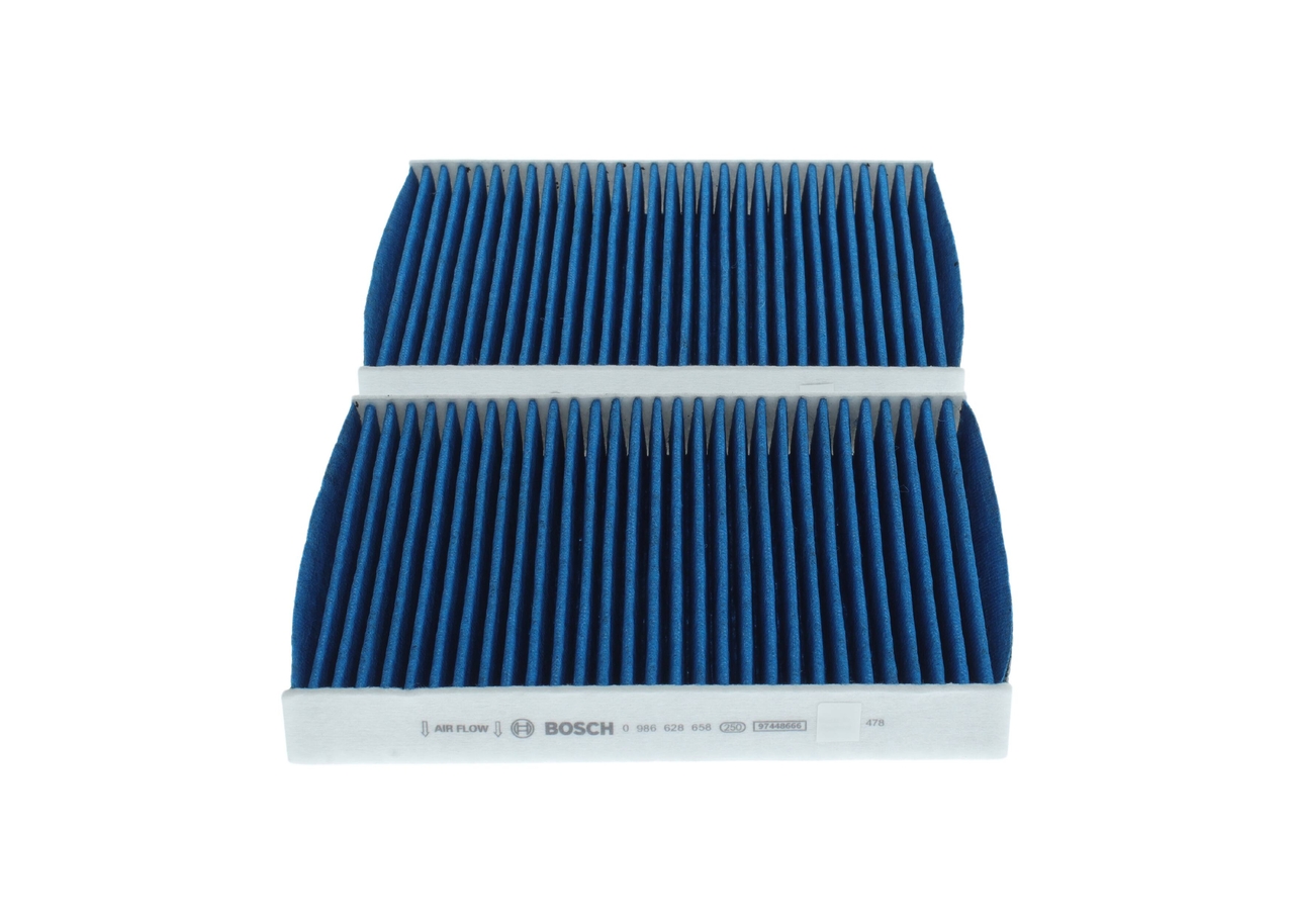 Filter, interior air - 0 986 628 658 BOSCH