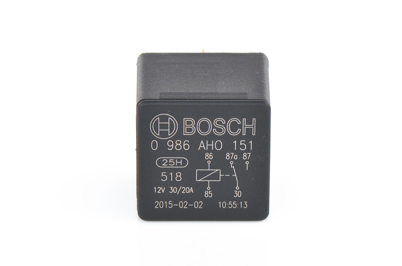 Relay, main current - 0 986 AH0 151 BOSCH