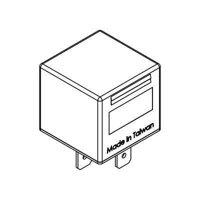 Relay, main current - 0 986 AH0 204 BOSCH