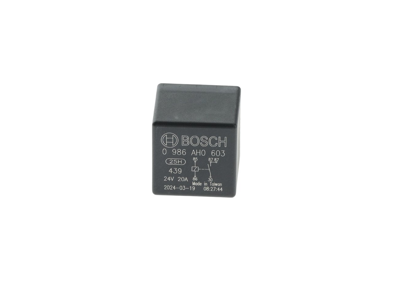 relė, pagrindinė srovė - 0 986 AH0 603 BOSCH