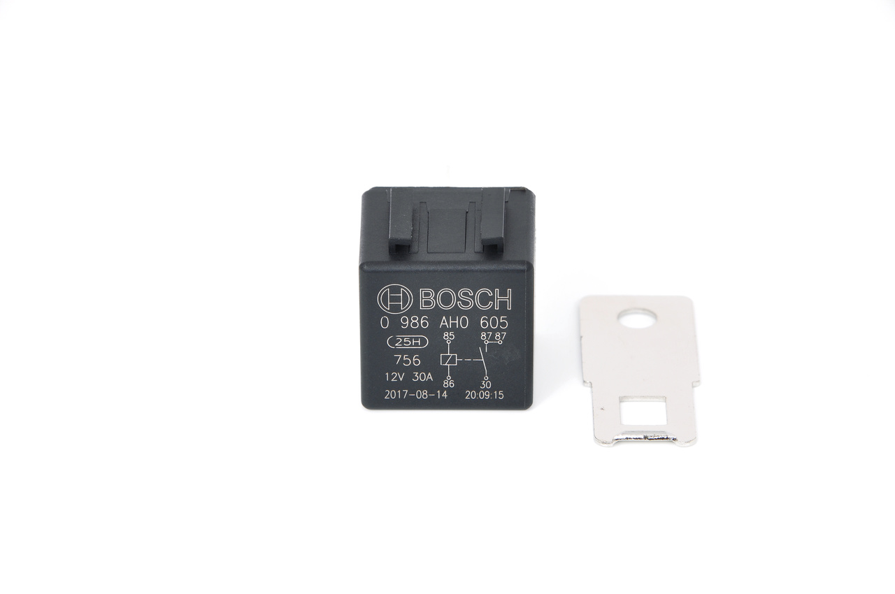 Relay, main current - 0 986 AH0 605 BOSCH