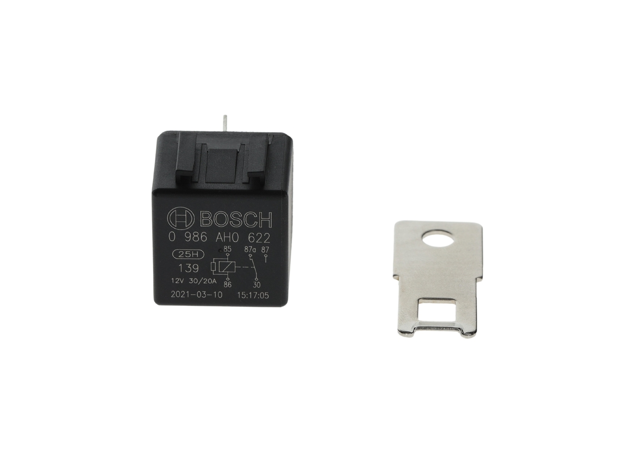 Relè, Corrente di lavoro - 0 986 AH0 622 BOSCH