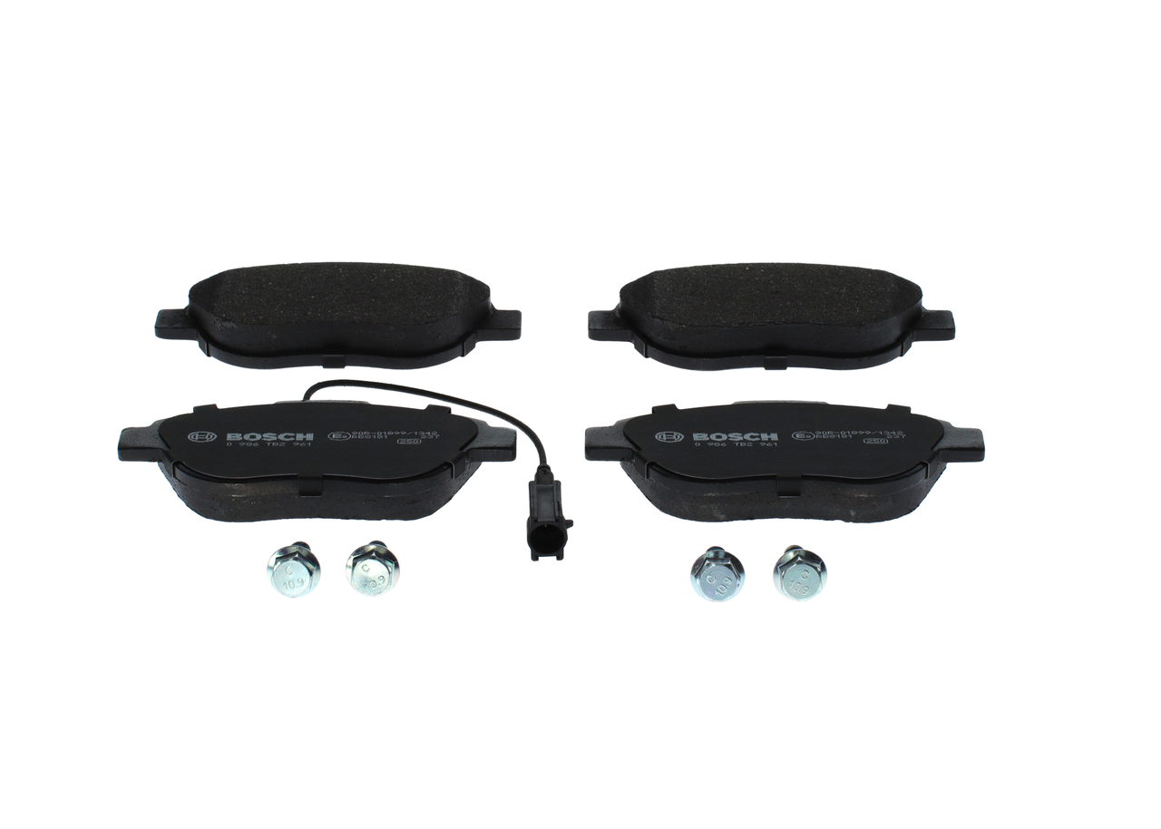 Kit pastiglie freno, Freno a disco - 0 986 TB2 961 BOSCH