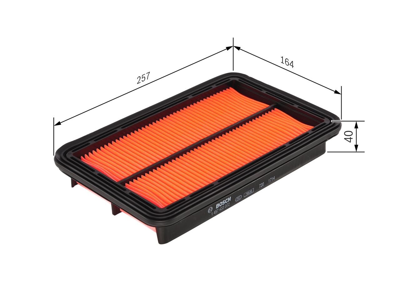 Luftfilter - 1 457 433 072 BOSCH