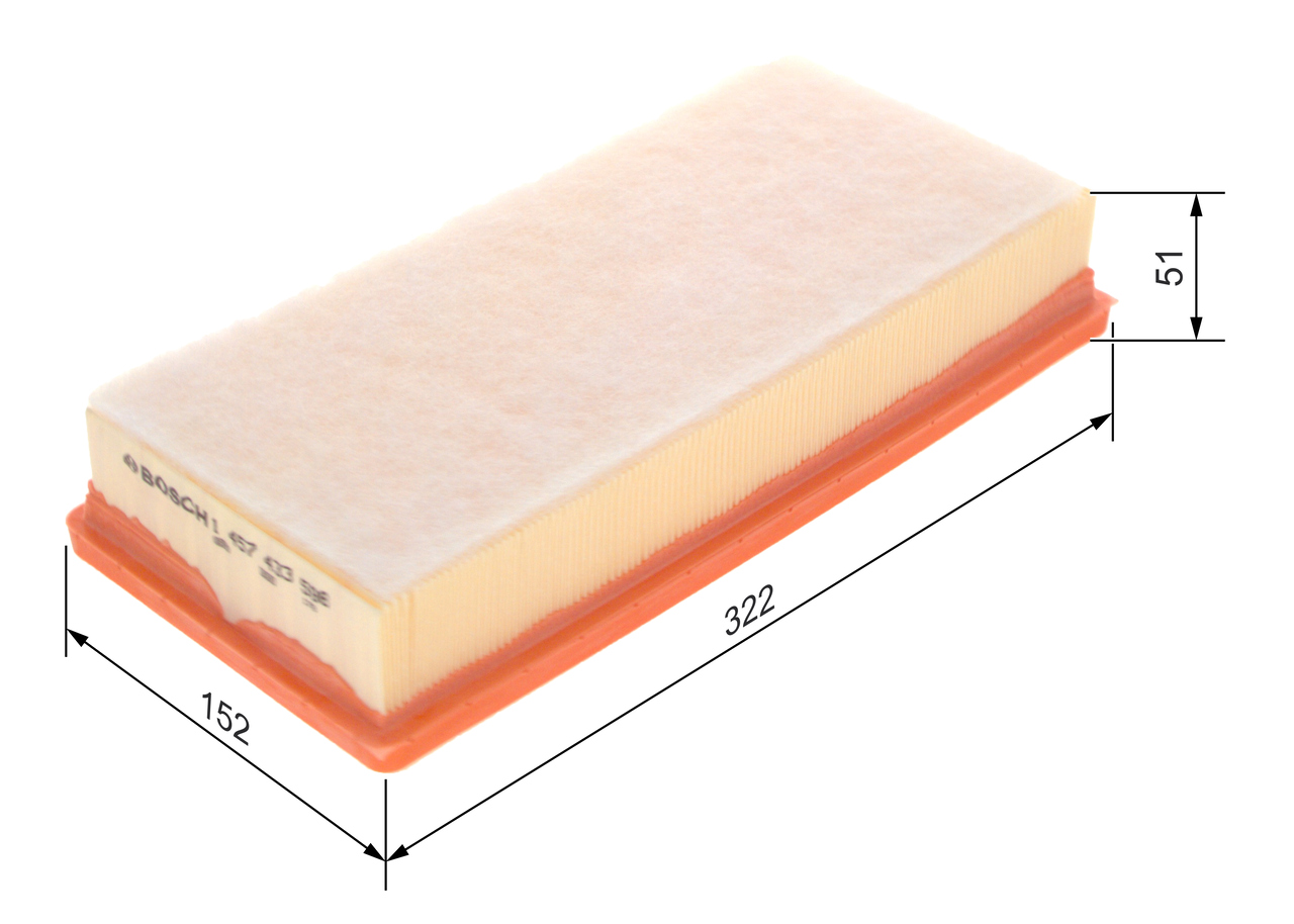 Luftfilter - 1 457 433 596 BOSCH