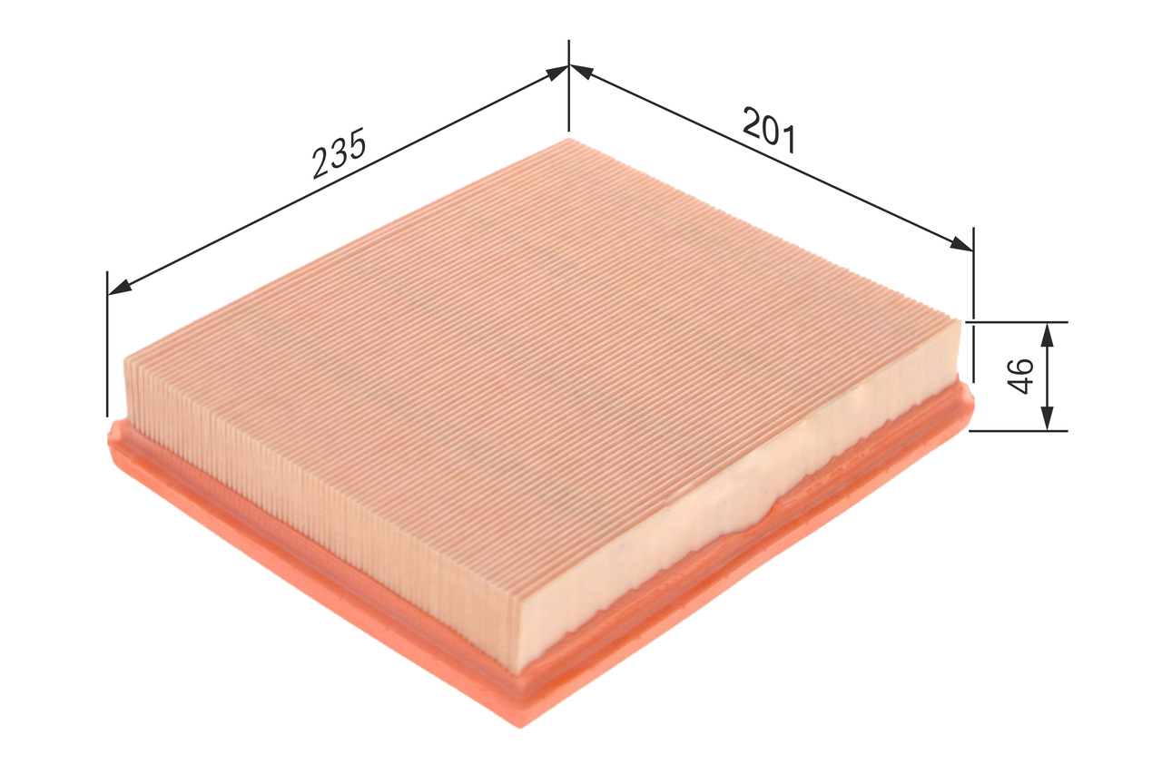 Luftfilter - 1 457 433 751 BOSCH
