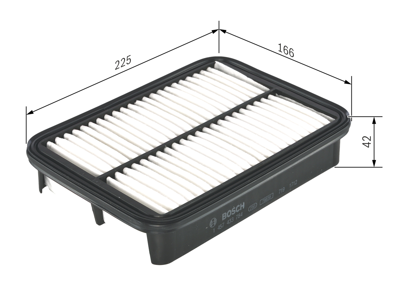 Luftfilter - 1 457 433 784 BOSCH