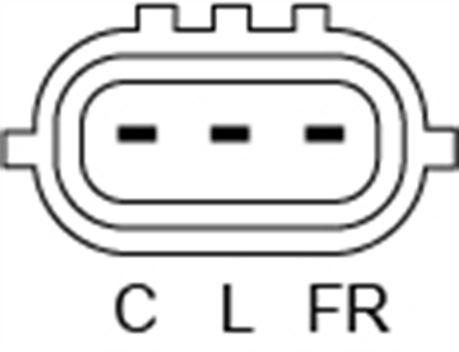 Alternator - 1 986 A01 045 BOSCH