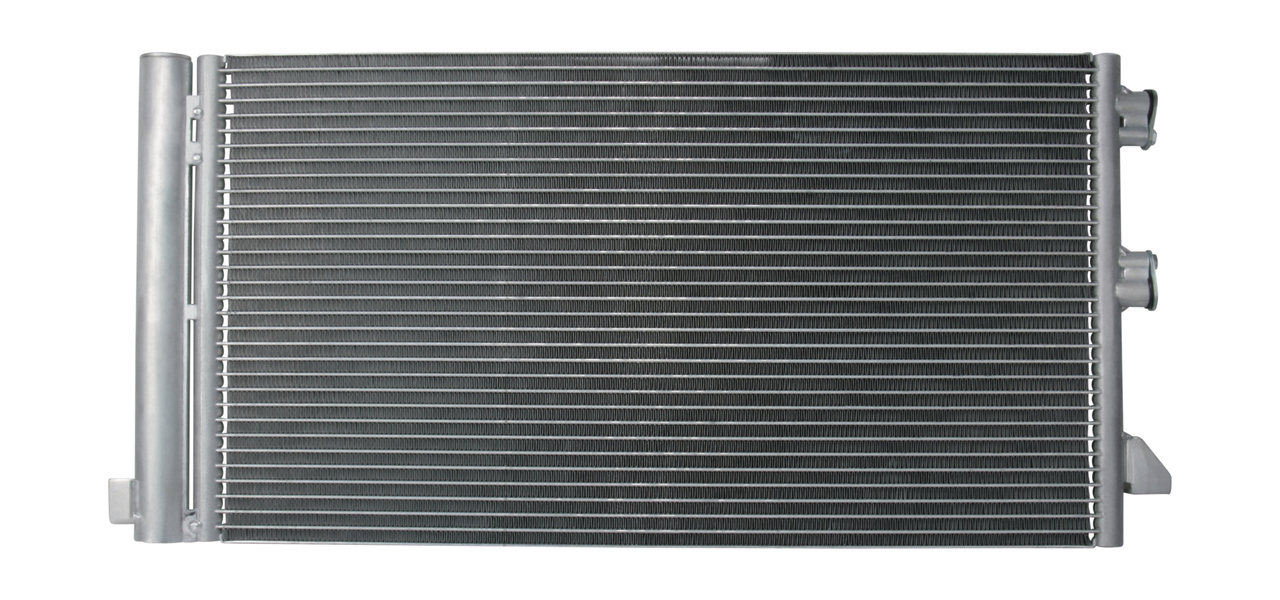 Condenser, air conditioning - 1 986 AD2 091 BOSCH