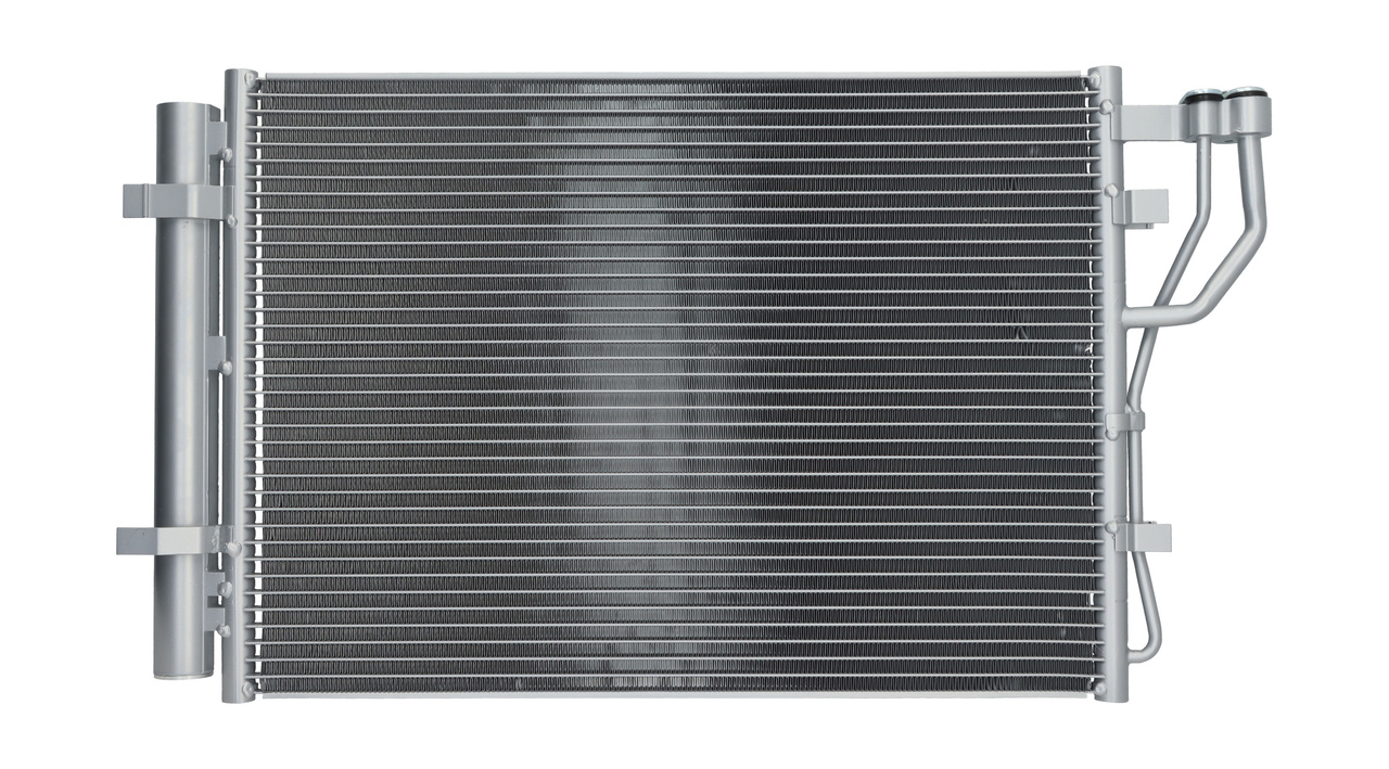 Condenser, air conditioning - 1 986 AD2 312 BOSCH