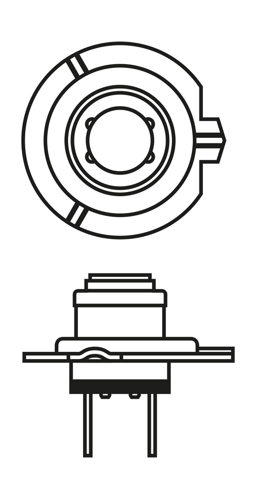 Bulb, spotlight - 1 987 301 012 BOSCH