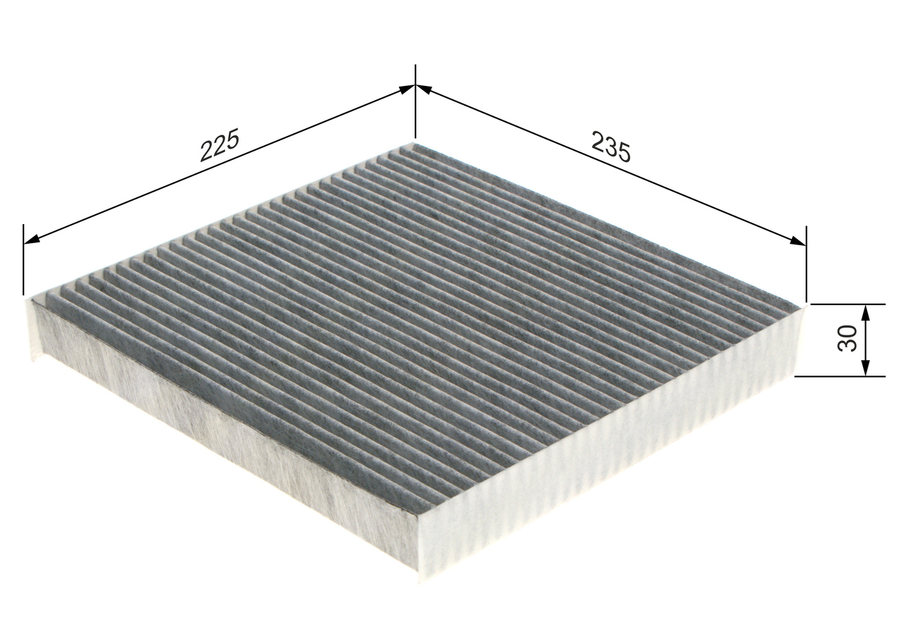 Filter, interior air - 1 987 435 518 BOSCH