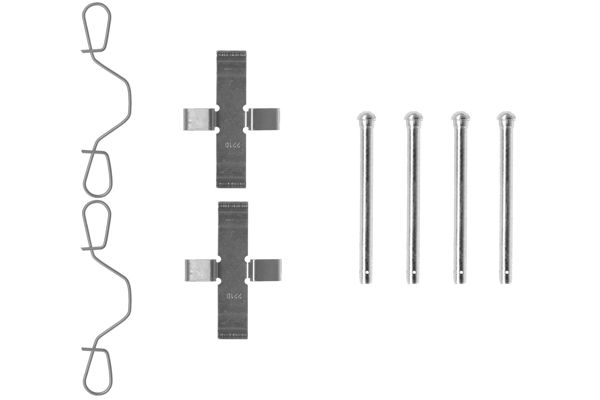 Kit accessori, Pastiglia freno - 1 987 474 042 BOSCH