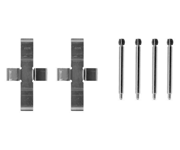 Accessory Kit, disc brake pad - 1 987 474 055 BOSCH