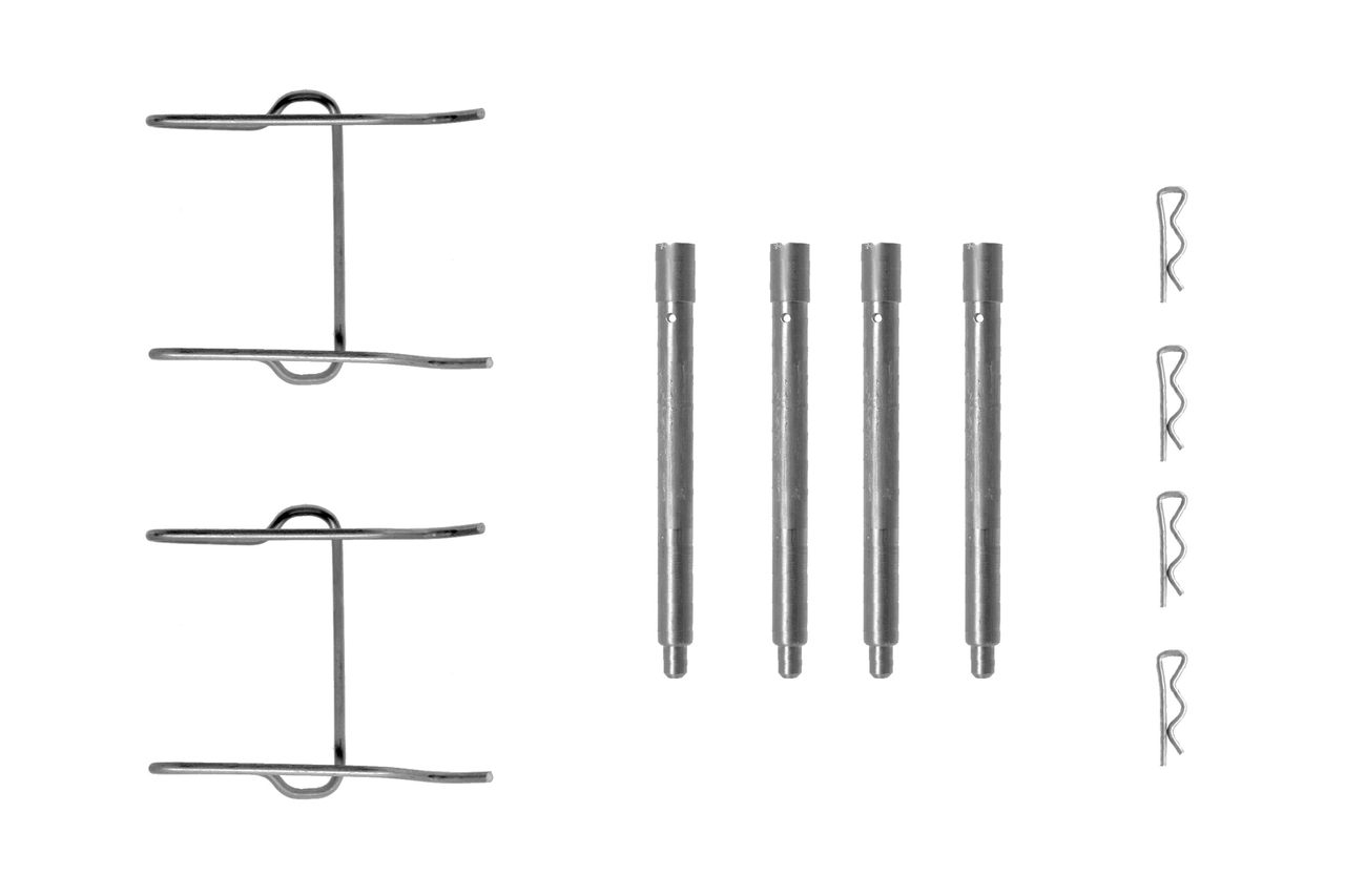 Accessory Kit, disc brake pad - 1 987 474 223 BOSCH