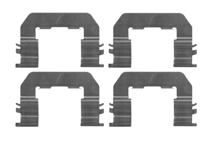 Accessory Kit, disc brake pad - 1 987 474 454 BOSCH