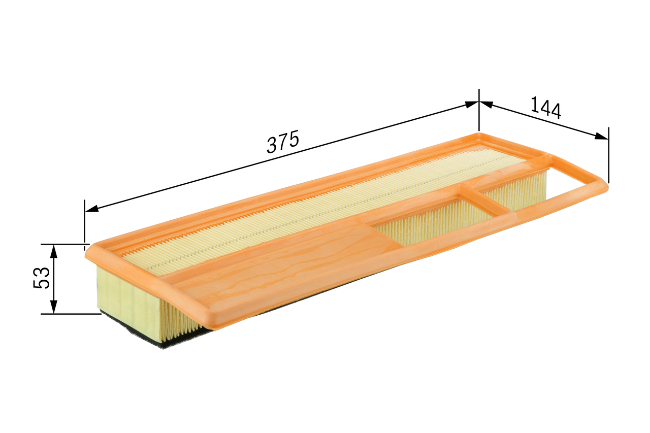 Air Filter - F 026 400 002 BOSCH