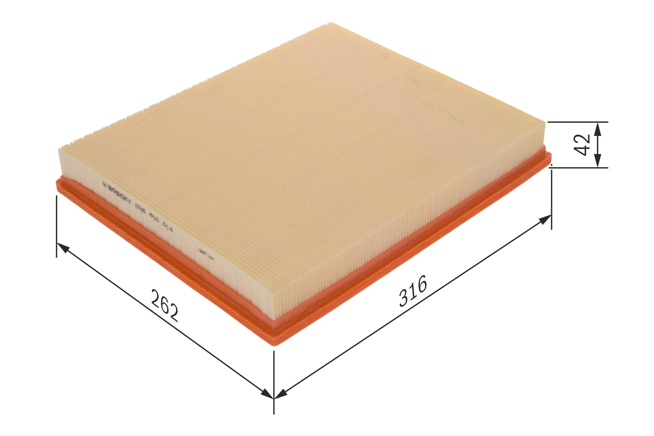 Air Filter - F 026 400 014 BOSCH