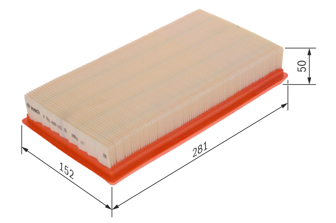 Air Filter - F 026 400 015 BOSCH
