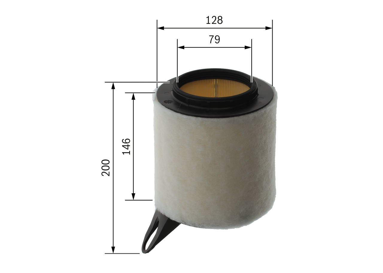 Filtro aria - F 026 400 018 BOSCH