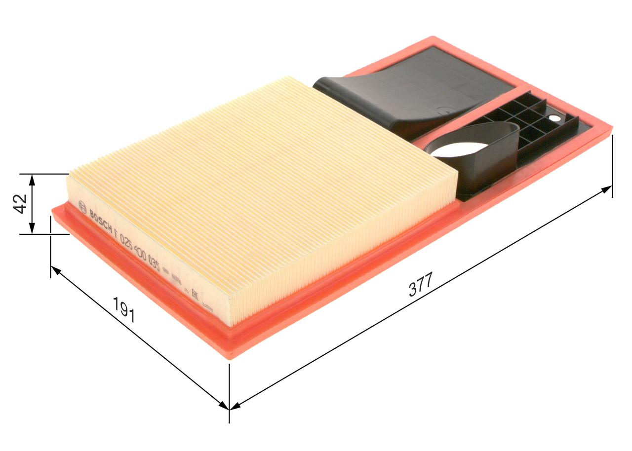 Air Filter - F 026 400 035 BOSCH