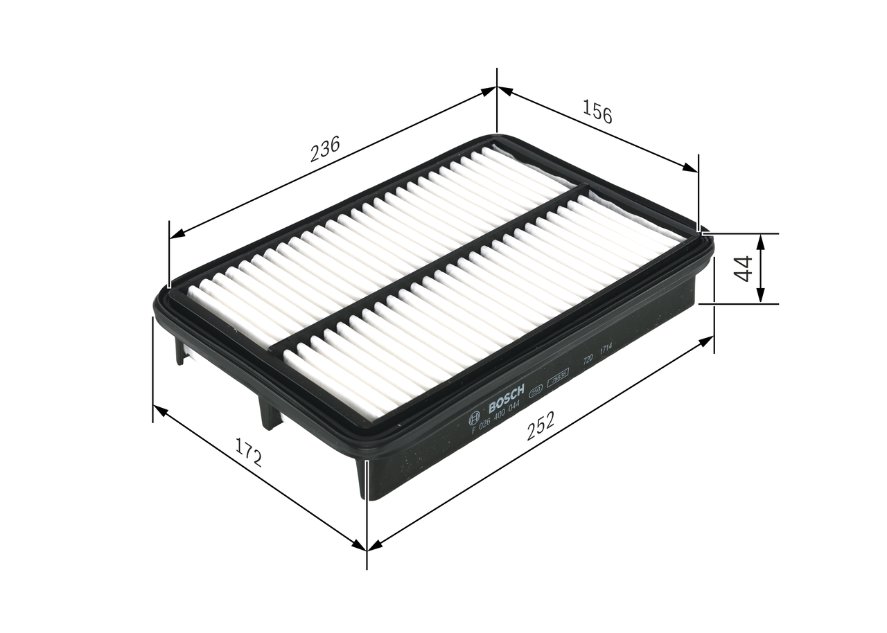 Воздушный фильтр - F 026 400 044 BOSCH
