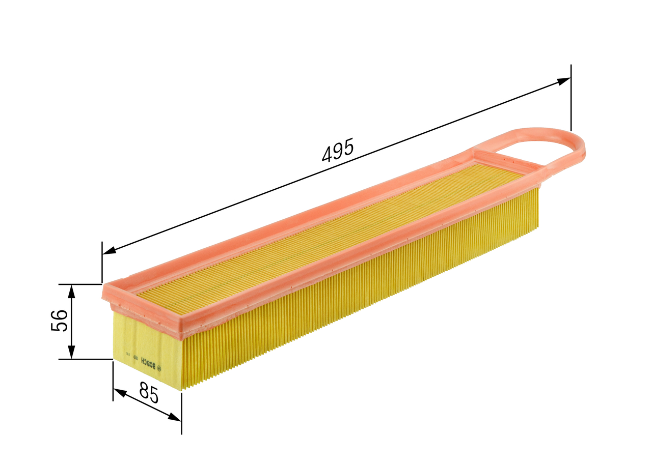 Air Filter - F 026 400 050 BOSCH