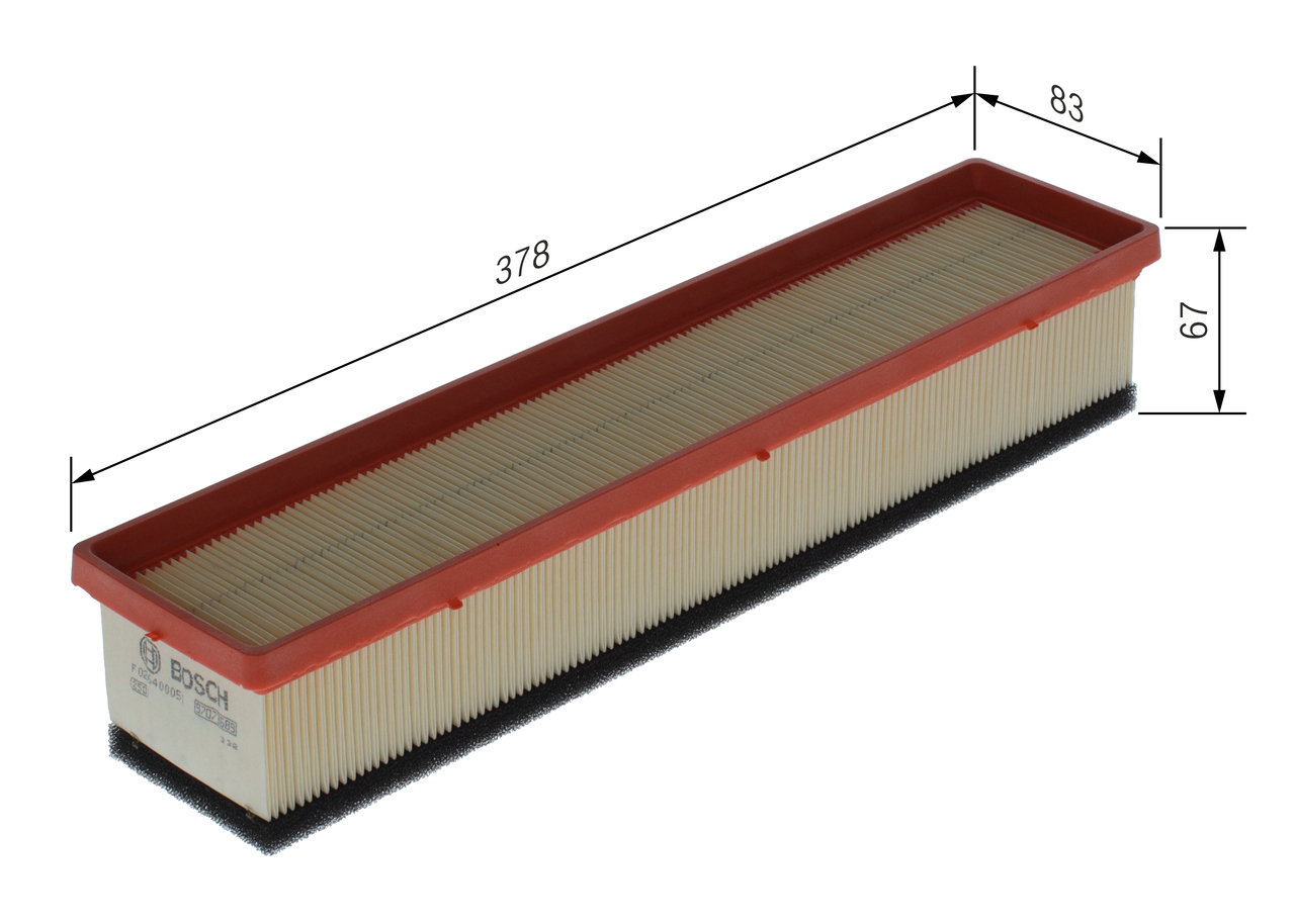 oro filtras - F 026 400 051 BOSCH