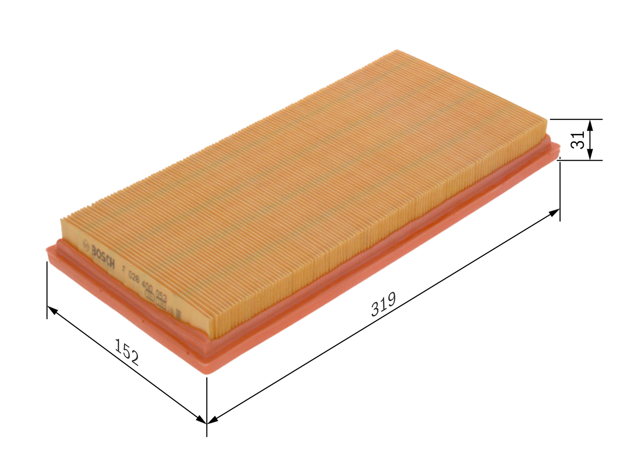 Air Filter - F 026 400 053 BOSCH