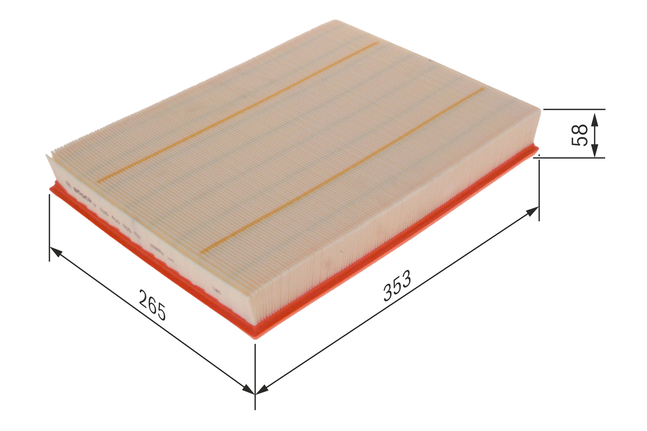 Air Filter - F 026 400 055 BOSCH