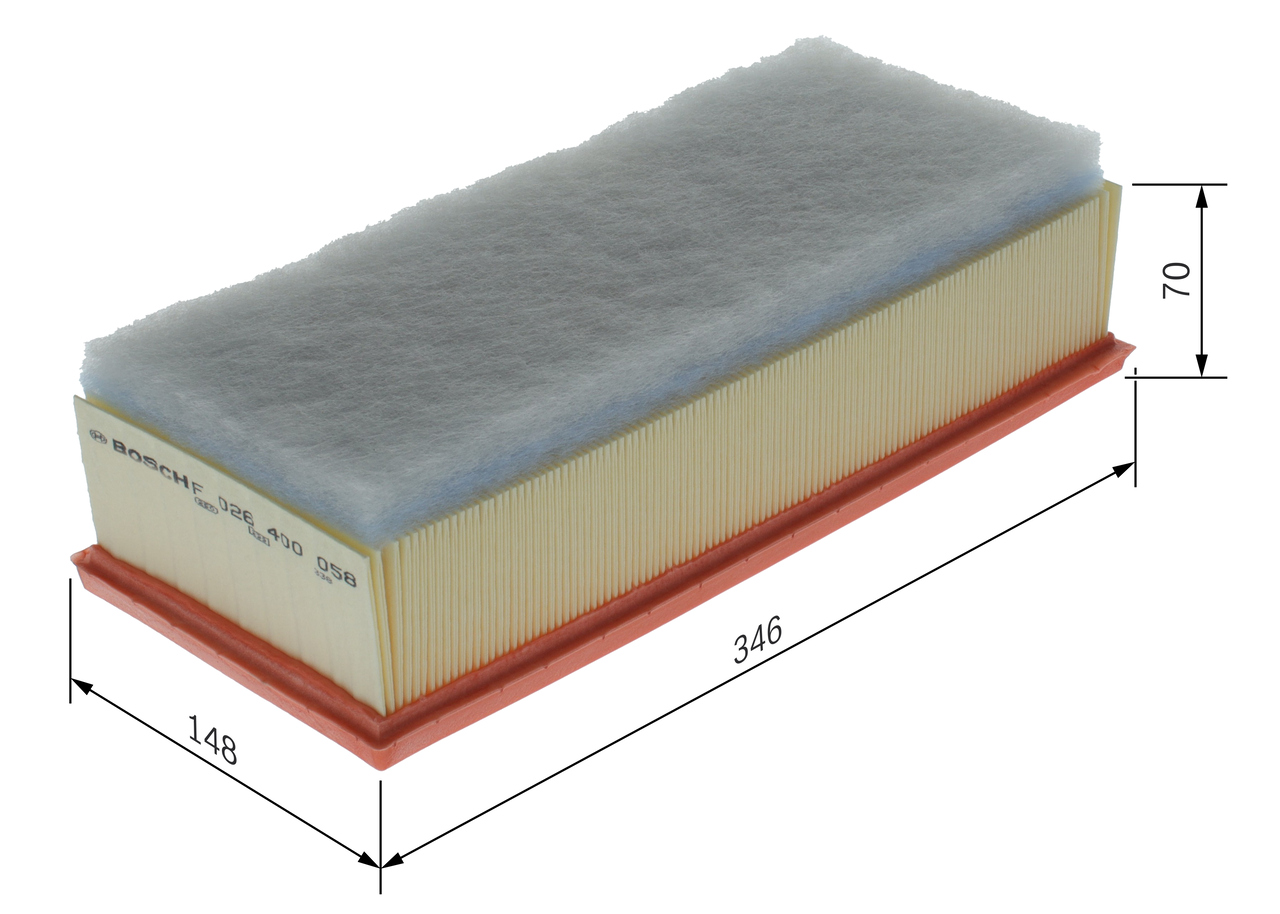Filtro aria - F 026 400 058 BOSCH