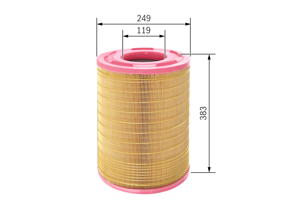 Air Filter - F 026 400 067 BOSCH