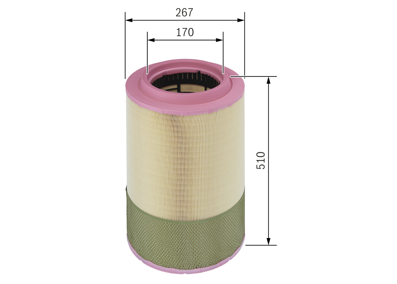 Air Filter - F 026 400 068 BOSCH