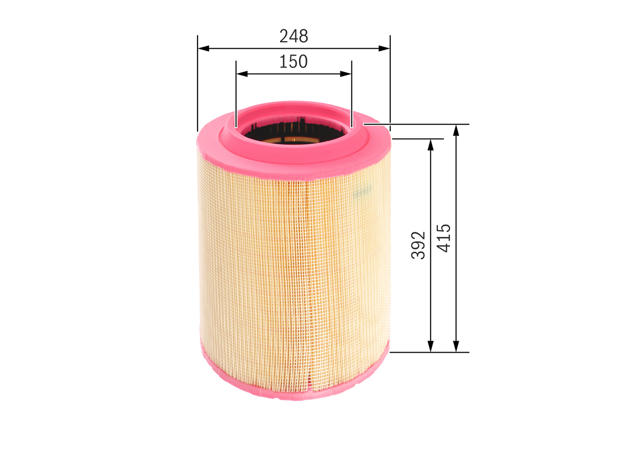 Air Filter - F 026 400 075 BOSCH