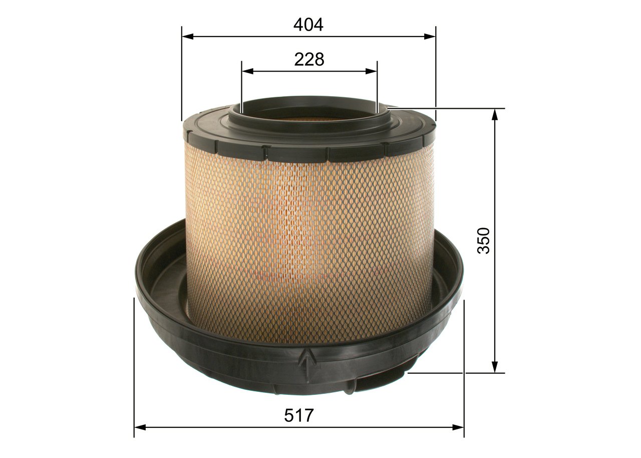 Air Filter - F 026 400 088 BOSCH
