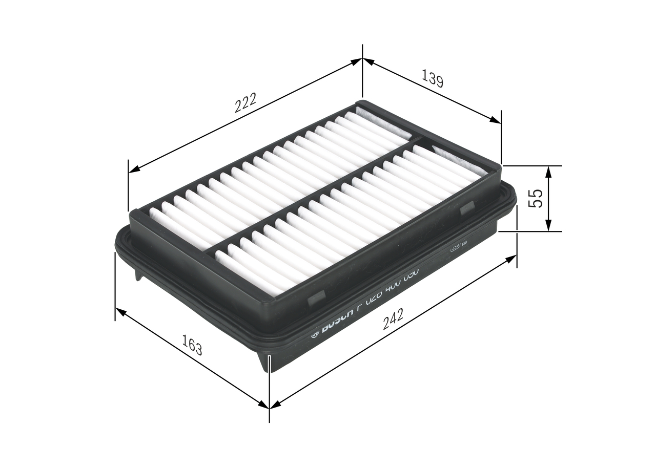 Air Filter - F 026 400 090 BOSCH