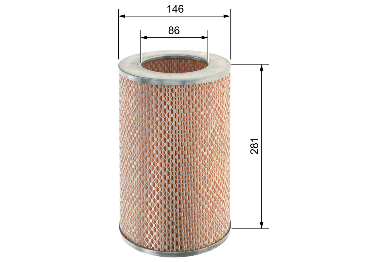 Air Filter - F 026 400 092 BOSCH